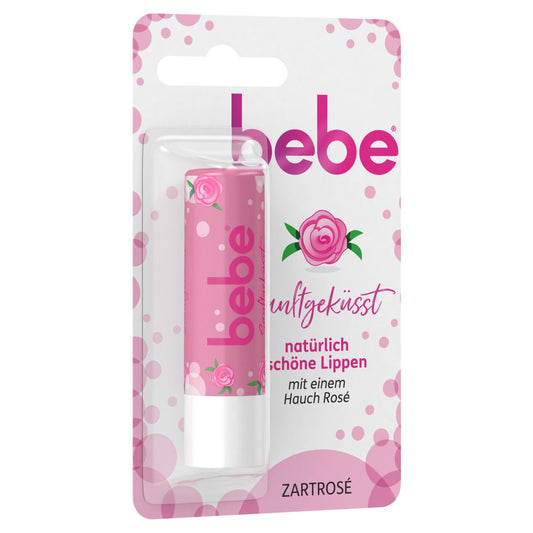 bebe Lippenpflege Zartrose Sanftgeküsst 4,9g foodpipe [Lebensmittel-Lieferservice Rostock]