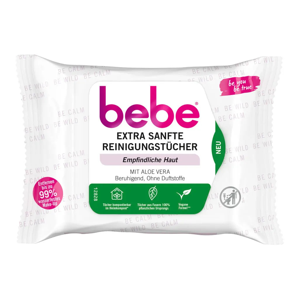 bebe sanfte Reinigungstücher 25ST foodpipe [Lebensmittel-Lieferservice Rostock]