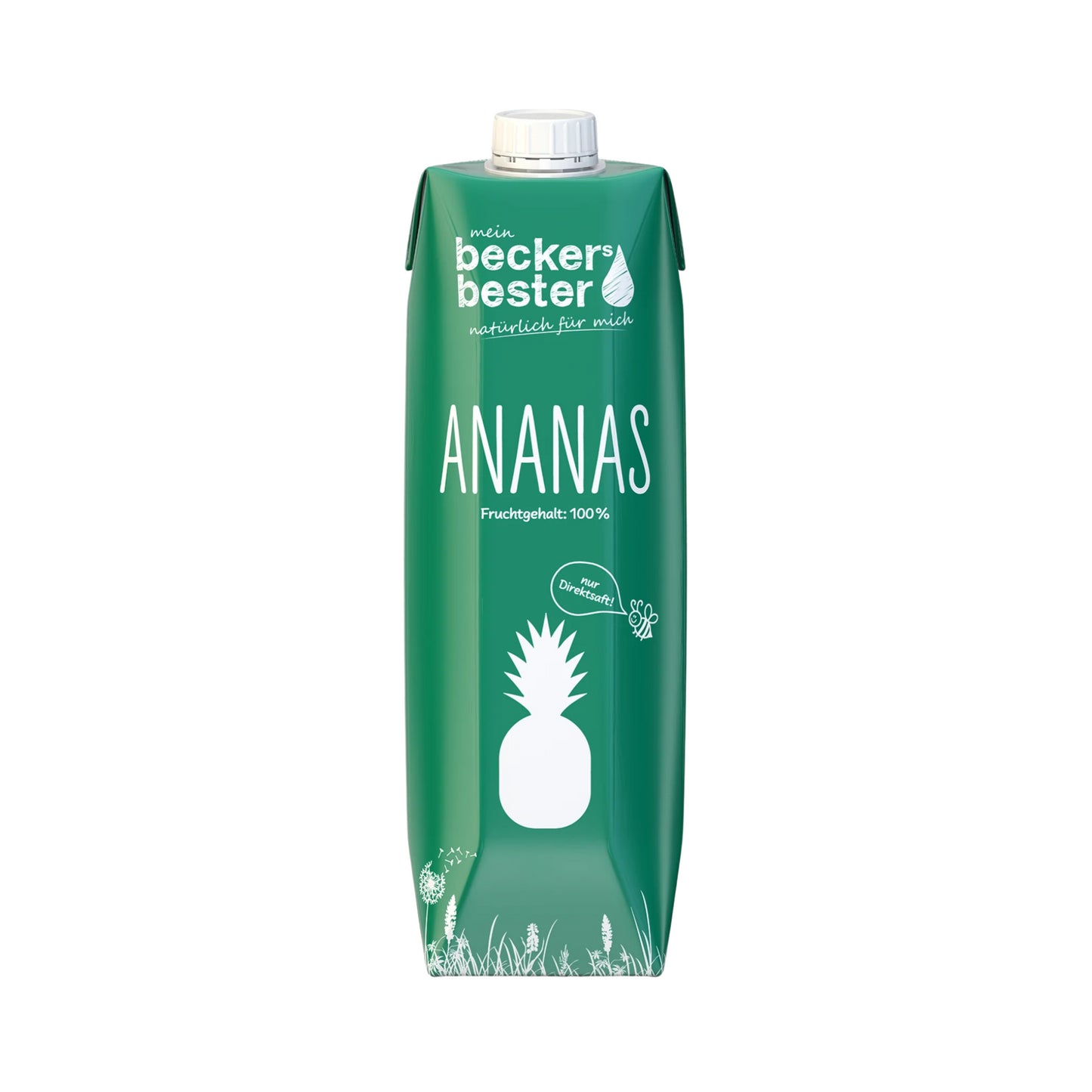 becker's bester Ananassaft 1l EW foodpipe [Lebensmittel-Lieferservice Rostock]