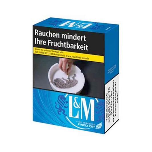 L&M Blue Label OP XL-Box 25ST 10,00