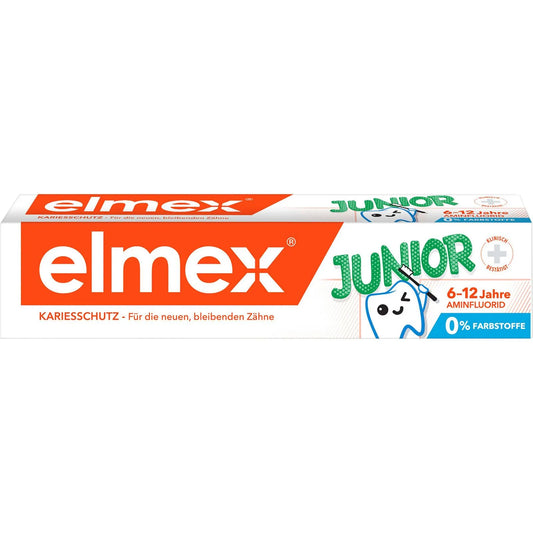 elmex Junior Zahnpasta 75ml foodpipe [Lebensmittel-Lieferservice Rostock]