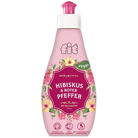 fit Handgeschirrspülmittel Hibiskus&Pfeffer 400ml foodpipe [Lebensmittel-Lieferservice Rostock]