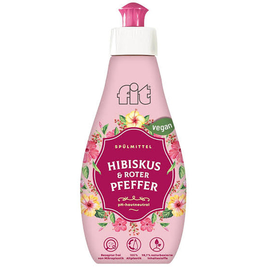 fit Handgeschirrspülmittel Hibiskus&Pfeffer 400ml foodpipe [Lebensmittel-Lieferservice Rostock]