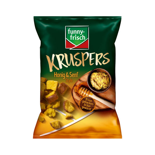 funny-frisch Kruspers Honig&Senf 120g foodpipe [Lebensmittel-Lieferservice Rostock]