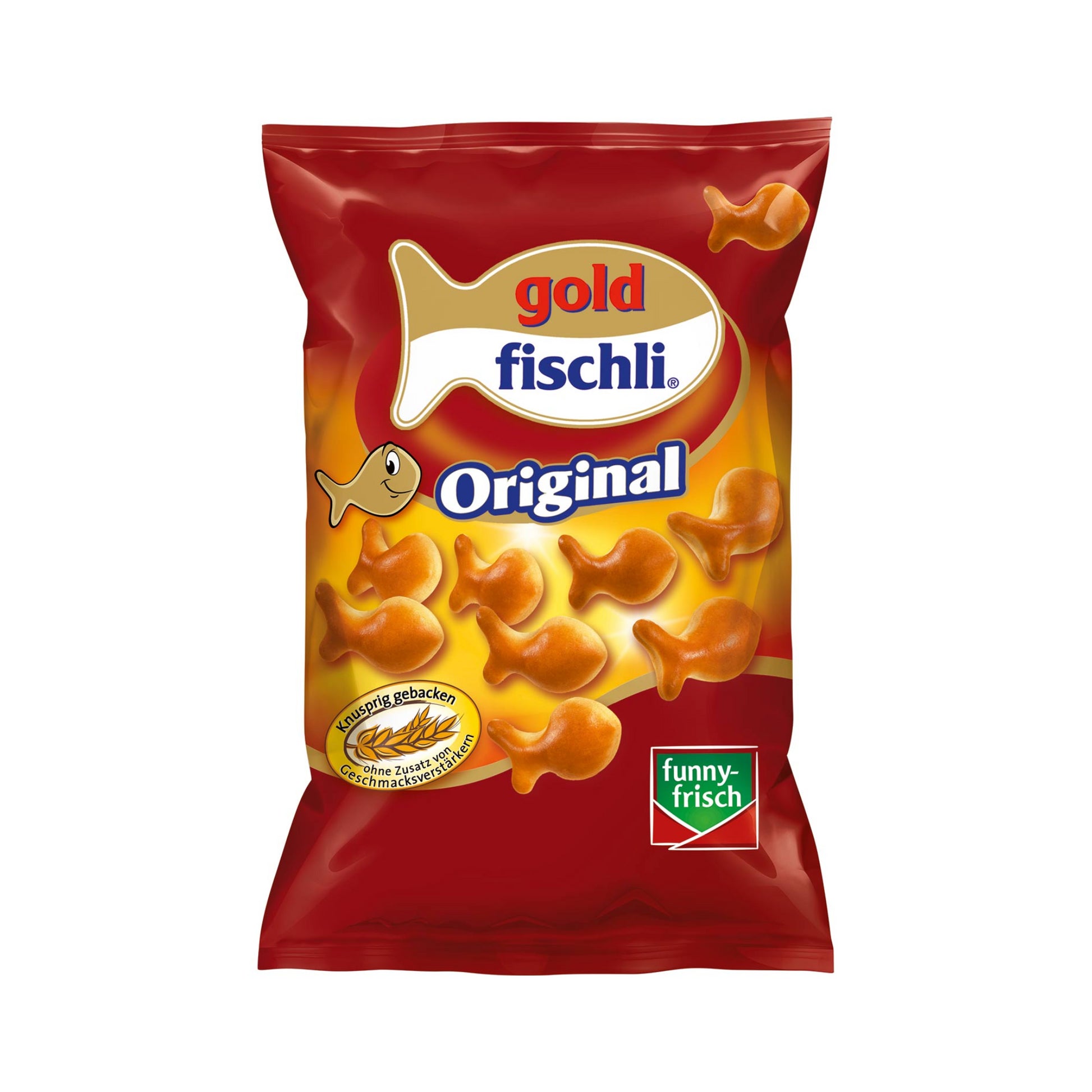 funny-frisch goldfischli Original 100g foodpipe [Lebensmittel-Lieferservice Rostock]