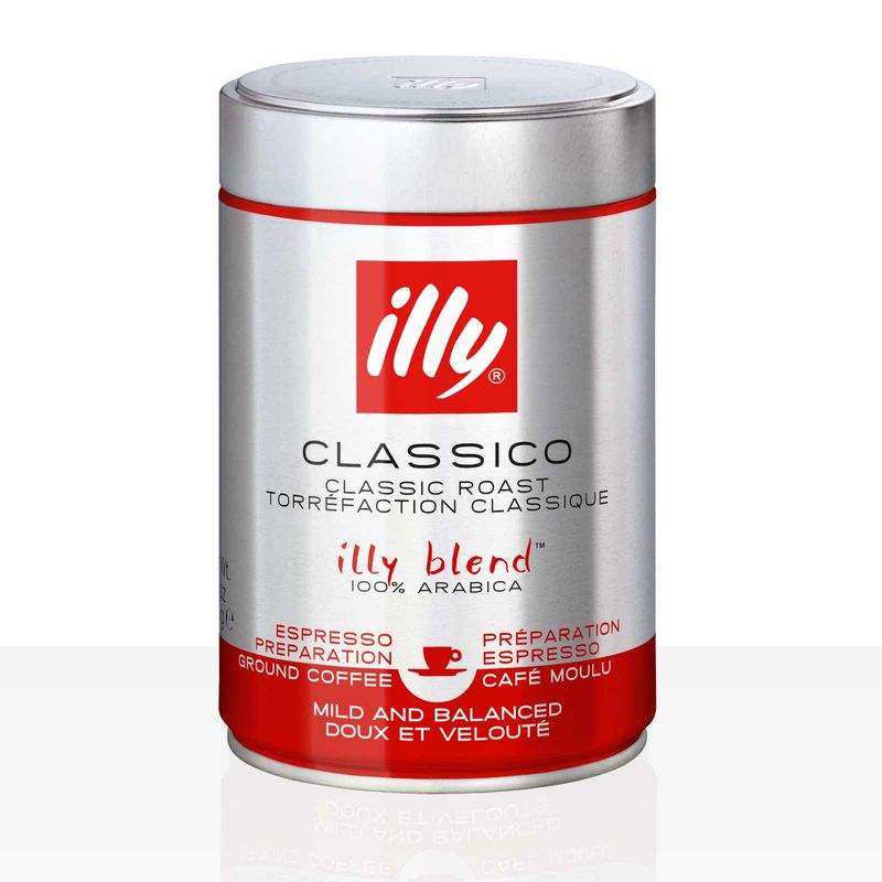 illy Espresso gemahlen normale Röstung 250g foodpipe [Lebensmittel-Lieferservice Rostock]