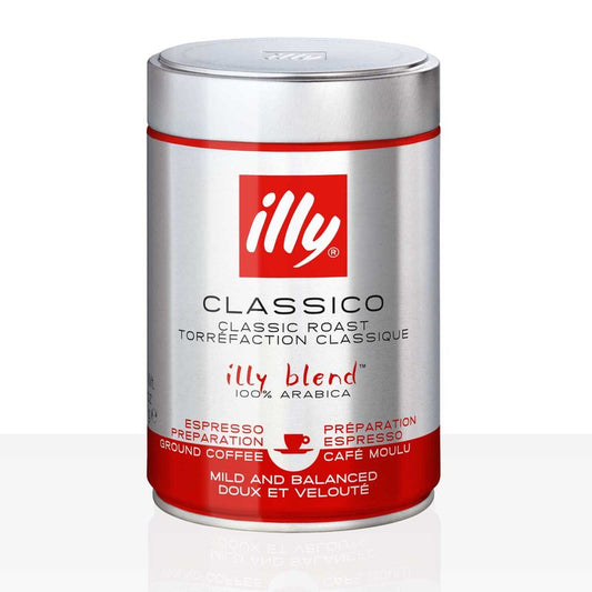 illy Espresso gemahlen normale Röstung 250g foodpipe [Lebensmittel-Lieferservice Rostock]