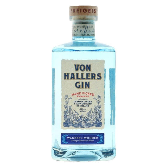 Von Hallers Gin 44% GP 0,5l+Glas