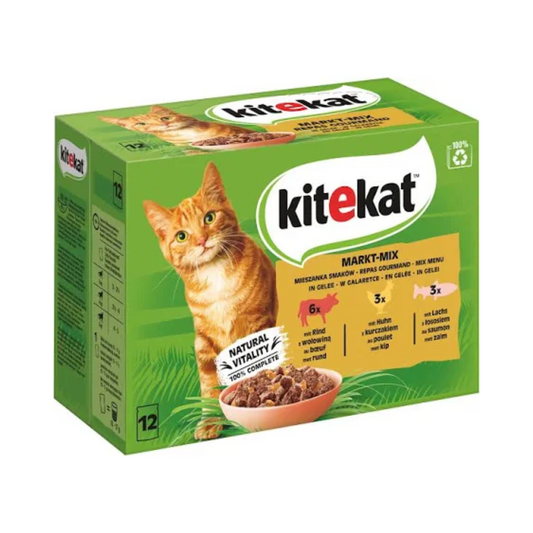 Kitekat Markt-Mix in Gelee 12x85g