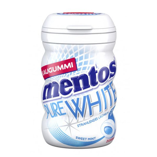 mentos Gum Pure White Sweet Mint 70g foodpipe [Lebensmittel-Lieferservice Rostock]