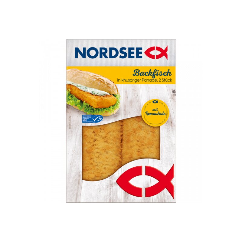 MSC Nordsee Backfisch 170g+Remoulade 40ml