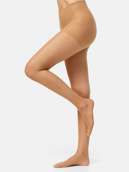 nur die Wie eine zweite Haut Strumpfhose 20den mandel 124 Gr.44/48