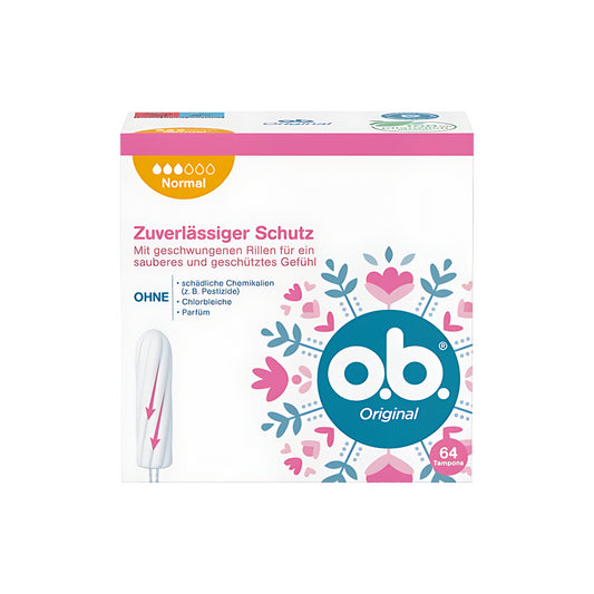 o.b.Tampons Original normal 64ST foodpipe [Lebensmittel-Lieferservice Rostock]