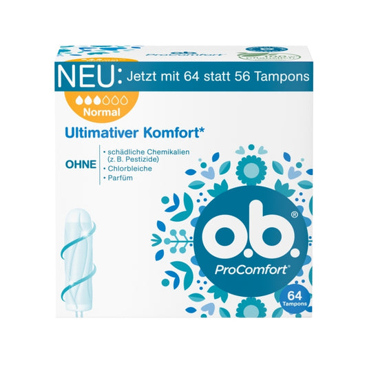 o.b.Tampons Pro Comfort Normal 64ST foodpipe [Lebensmittel-Lieferservice Rostock]