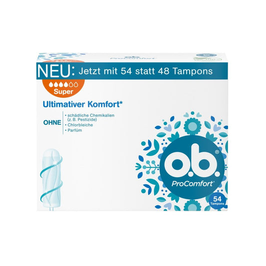 o.b.Tampons Pro Comfort Super 54ST foodpipe [Lebensmittel-Lieferservice Rostock]