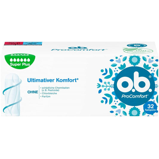 o.b.Tampons Pro Comfort Super Plus 32ST foodpipe [Lebensmittel-Lieferservice Rostock]