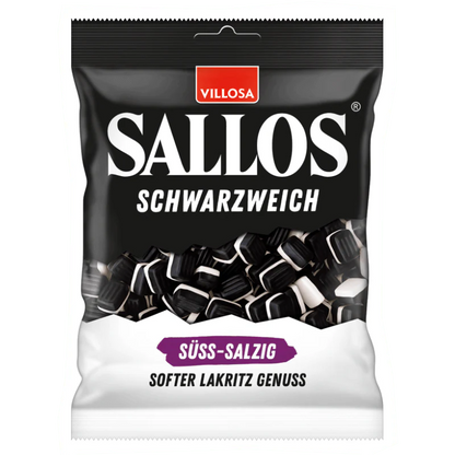 Sallos Schwarzweich Süß-Salzig 200g