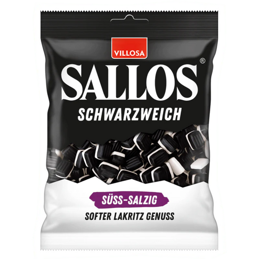 Sallos Schwarzweich Süß-Salzig 200g