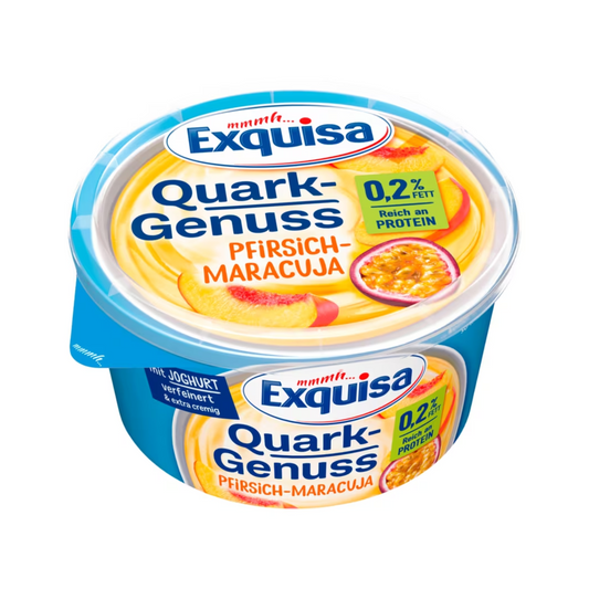 Exquisa Fruchtquark Pfirsich-Maracuja 0,2%500g