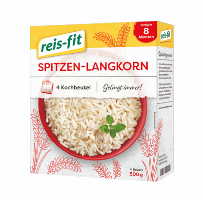 reis-fit 8-Minuten Reis 500g foodpipe [Lebensmittel-Lieferservice Rostock]