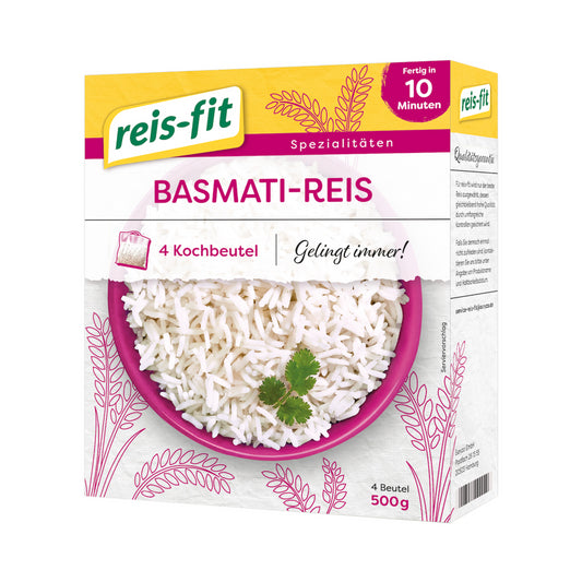reis-fit Basmati 500g foodpipe [Lebensmittel-Lieferservice Rostock]