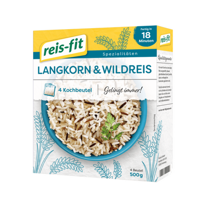 reis-fit Langkorn und Wild 500g foodpipe Rostock [Lebensmittel-Lieferservice Rostock]