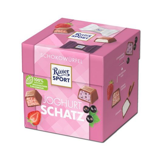 Ritter Sport Schokowürfel Joghurt Schatz 176g