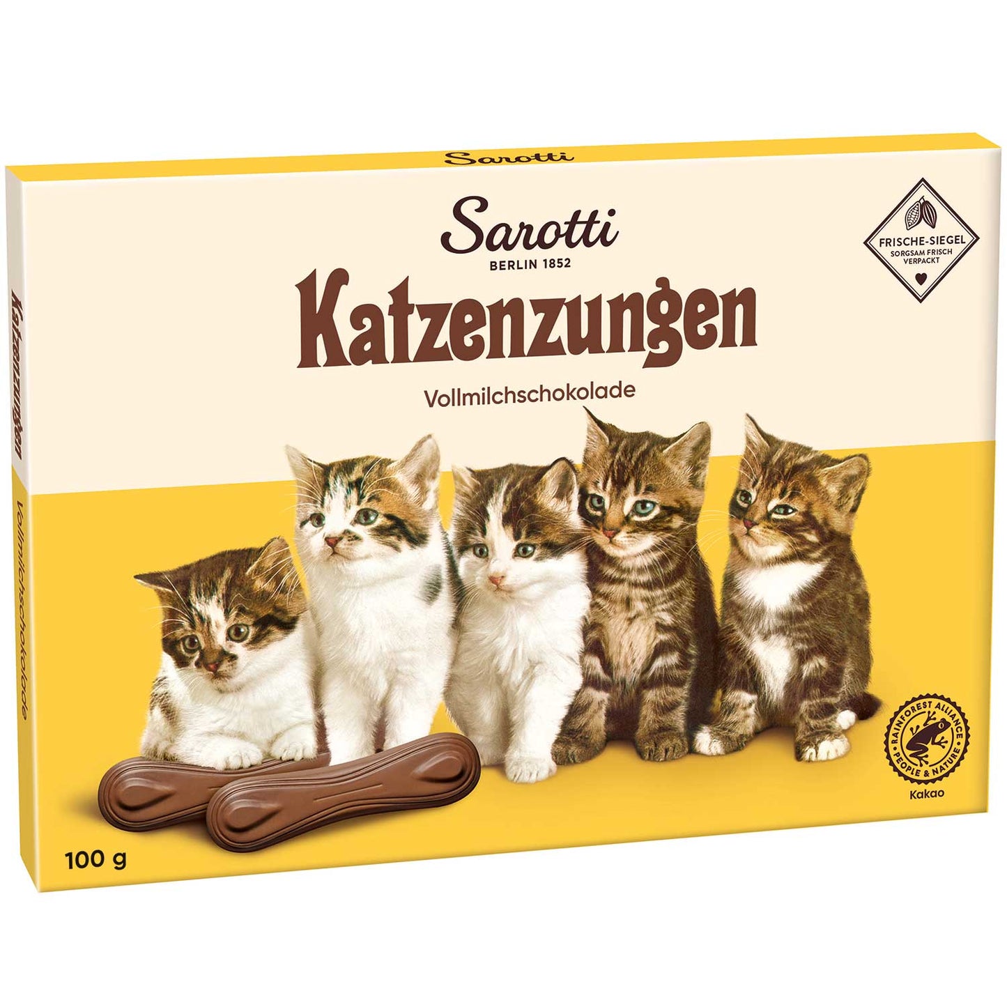 Sarotti Katzenzungen Vollmilch 100g