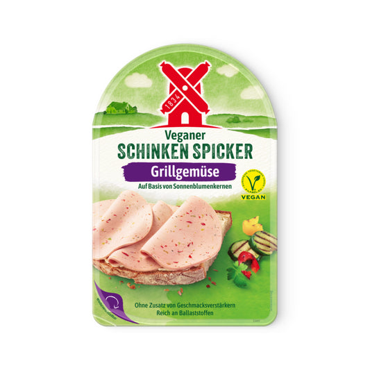 Schinkenspicker Veganer Schinken mit Grillgemüse 80g