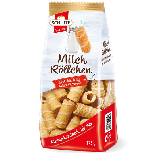 Schulte Milch Vanille Röllchen 175g