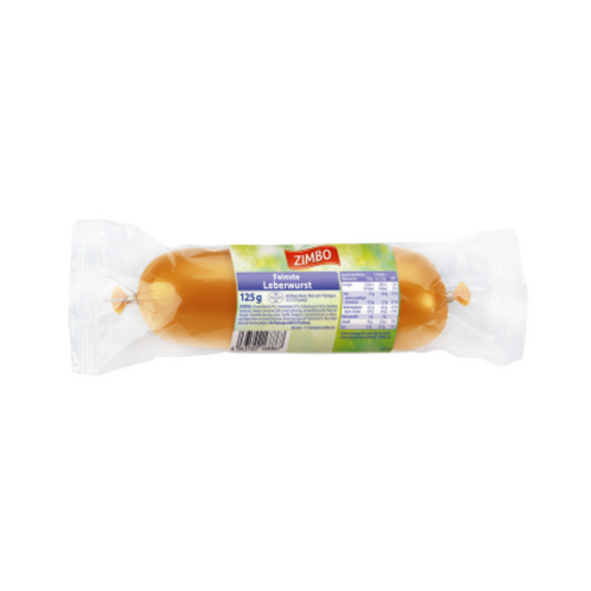 Zimbo Leberwurst fein mit Schnittlauch 120g