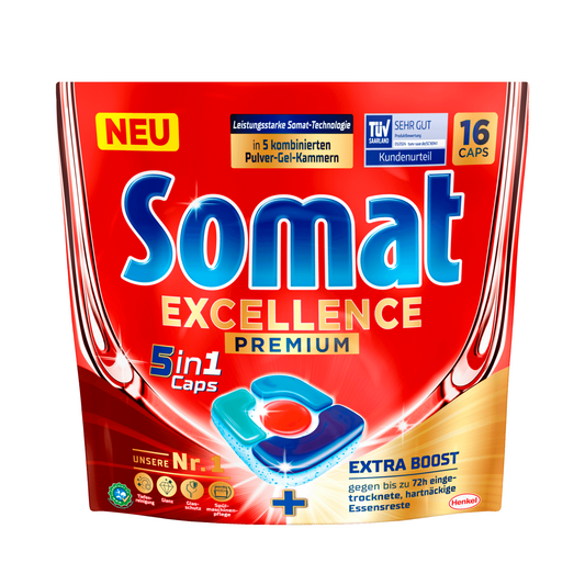 Somat Excellence Premium 5in1 Caps 16Tabs 297,6g