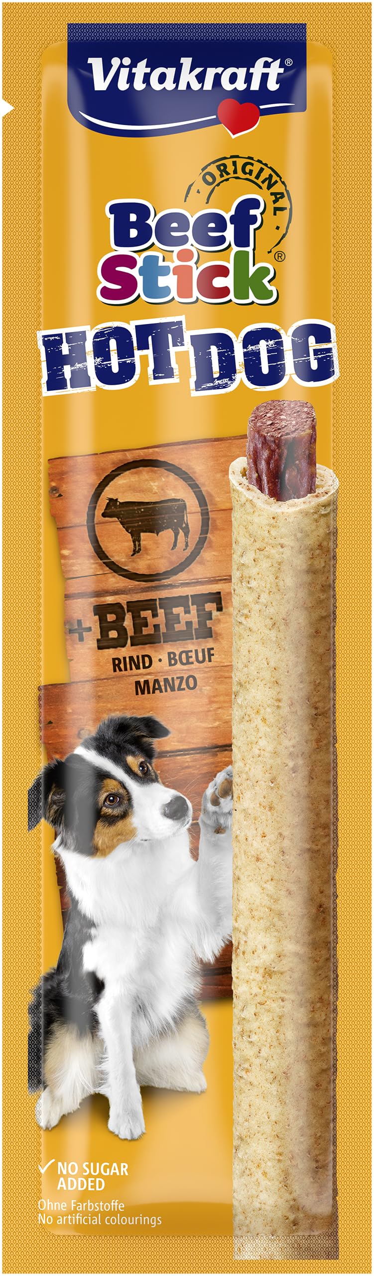 Vitakraft Beef-Stick Hot Dog für Hunde 30g