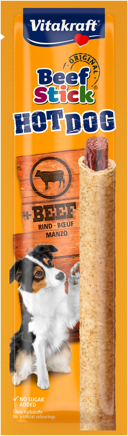Vitakraft Beef-Stick Hot Dog für Hunde 30g