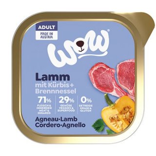 Wow Dog Adult Lamm 150g