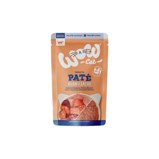 WOW Cat Adult Huhn & Lachs 125g