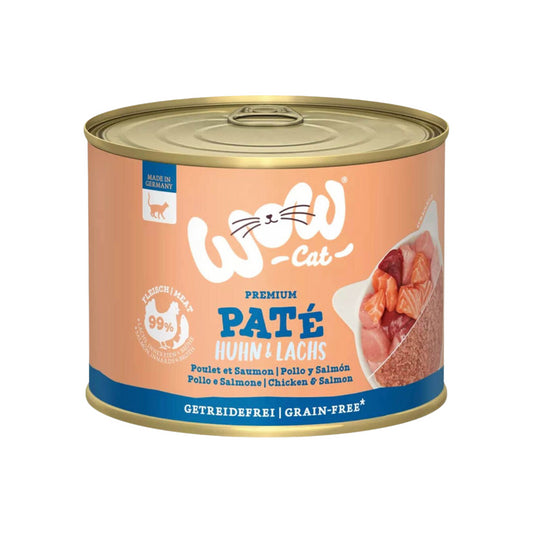 WOW Cat Adult Huhn & Lachs 200g